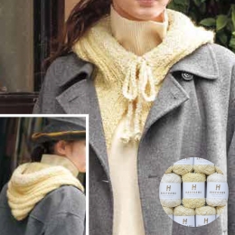 Hooded cape set